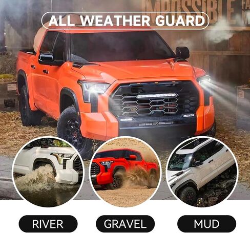 MITZONE Mud Flaps Splash Guards واقيات الطين متوافقة مع Ram 1500 2019 2020 2021 2022 2023 2024 W/O Fender Flares، مجموعة 4 قطع أمامية وخلفية in Saudi Arabia