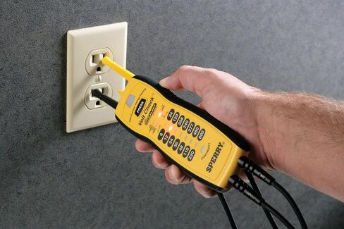 جهاز قياس الجهد والاستمرارية من سبيري إنسترومنتس VC61000 فولت، أسود وأصفر in Saudi Arabia