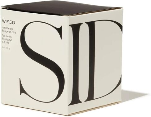SIDIA - Braless Natural Candle (Bamboo, Amber, Guaiac Wood) | Luxury Clean Beauty + Non-Toxic Fragrance (8 oz | 240 g) in Saudi Arabia