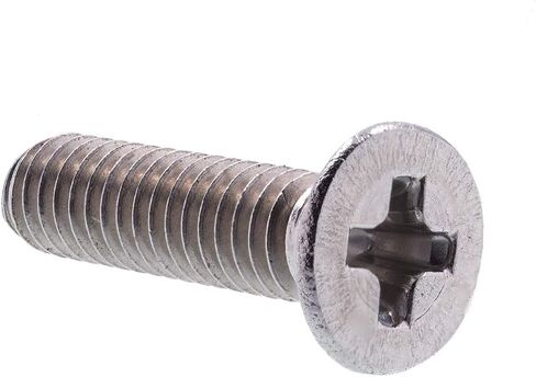 براغي آلة Prime-Line 9120799، متري، رأس مسطح، محرك فيليبس، M2.5-0.45 X 10 مم (10 عبوات) in Saudi Arabia
