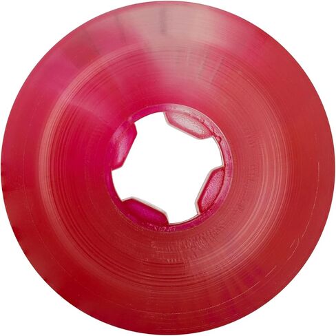 OJ Wheels Skateboard Wheels 56mm DNA Curbsucker Bloodsuckers 95A Red Clear Swirl in Kuwait