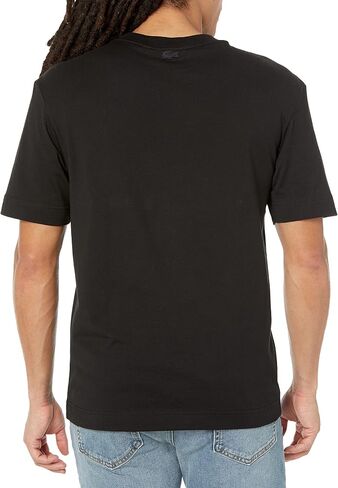Lacoste Contemporary Collection's Men's Netflix Lupin Short Sleeve Relaxed Fit Croc Graphic Tee Shirt in Saudi Arabia