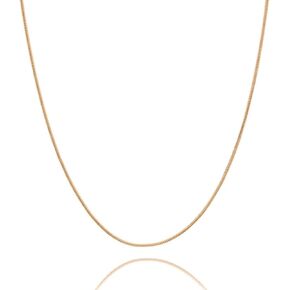 Herringbone Necklace18k Gold/Silver Plated Snake Chain 4mm Choker Necklaces For Women Thin Chunky Chain Stackable Necklace Jewelry For Girls Gifts