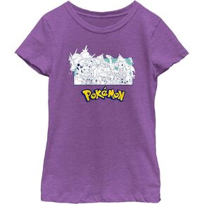 Fifth Sun Pokemon Pkmn Classic Girls Short Sleeve Tee Shirt