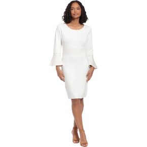 London Times Women's Knit Lurex Shine Dressy Occasion Event Sweater Dress in Saudi Arabia