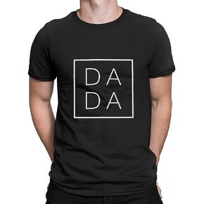 DADA T-Shirt for Men Papa Shirt Funny Novelty Graphic Short-Sleeve Top