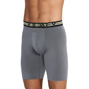 Jockey Men's Underwear Sport Stability Pouch Microfiber 11" Quad Short