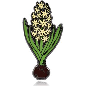 Hyacinth Flower Enamel Pin