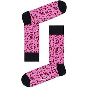 Happy Socks City Jazz Sock Pink/Black 9-11
