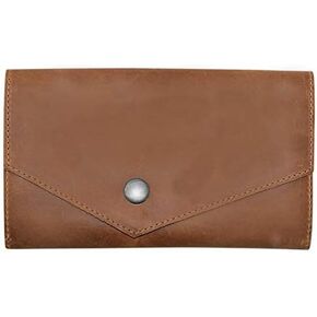Hide & Drink, Leather Cell Phone Wallet, Holds Up To 4 Cards Plus Folded Bills/Traveling Accessories/Case/Pouch/Money Organizer, Handmade :: Sangria