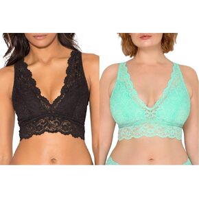 Smart & Sexy Women's Signature Lace Deep V Bralette
