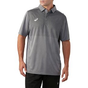 ASICS Men's Hex Print Polo Training Apparel