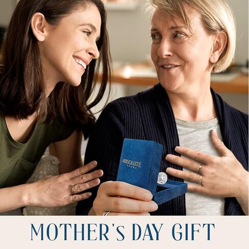 قلادة مويسانيتي مطلقة 1-3 قيراط للنساء، قلادة على شكل قلب مويسانيتي أصلية لعباد الشمس للفتيات مع شهادة الأصالة in Kuwait