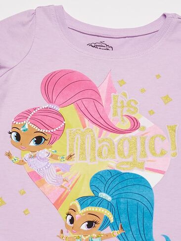 Shimmer and Shine Girls' Short Sleeve T-Shirt in Saudi Arabia
