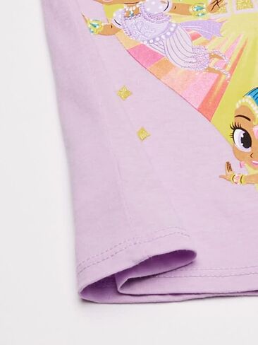 Shimmer and Shine Girls' Short Sleeve T-Shirt in Saudi Arabia