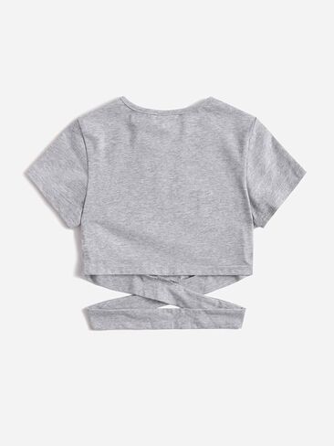 تيشيرتات Romwe للفتيات ذات أكمام قصيرة متقاطعة وجذابة ذات أكمام قصيرة in Kuwait