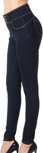 Little Vintage Girls Women's Wax Jeans Butt I Love You Basic Button Skinny Jean in Kuwait