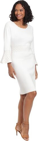 London Times Women's Knit Lurex Shine Dressy Occasion Event Sweater Dress in Saudi Arabia