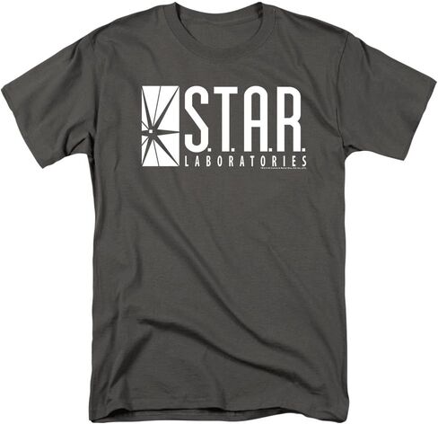 Popfunk Classic Flash Star Labs Superhero S.T.A.R. Laboratories T Shirt in Saudi Arabia