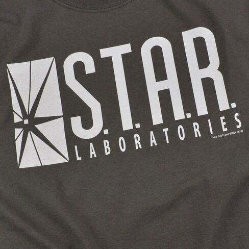Popfunk Classic Flash Star Labs Superhero S.T.A.R. Laboratories T Shirt in Saudi Arabia
