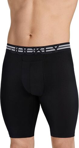 Jockey Men's Underwear Sport Stability Pouch Microfiber 11" Quad Short in Saudi Arabia