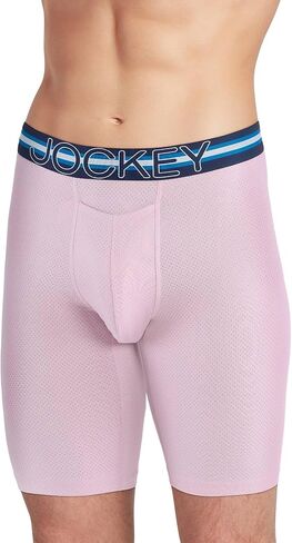 Jockey Men's Underwear Sport Stability Pouch Microfiber 11" Quad Short in Saudi Arabia