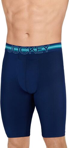Jockey Men's Underwear Sport Stability Pouch Microfiber 11" Quad Short in Saudi Arabia