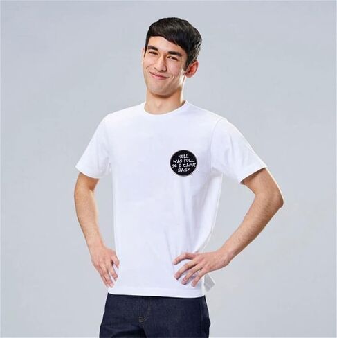 كان الجحيم ممتلئًا لذا أعود المينا دبوس حقيبة الملابس الجينز التلبيب دبوس مضحك الشرير القوطية مجوهرات هالوين هدية الكريسماس للأصدقاء in Kuwait