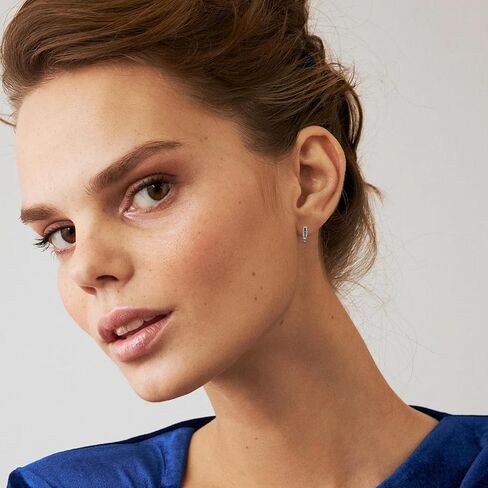 VENACOLY هوب أقراط للنساء الرجال 925 فضة الأطواق هيبوالرجينيك الصلاة مجوهرات عيد الأم in Kuwait