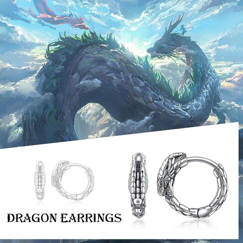 VENACOLY هوب أقراط للنساء الرجال 925 فضة الأطواق هيبوالرجينيك الصلاة مجوهرات عيد الأم in Kuwait