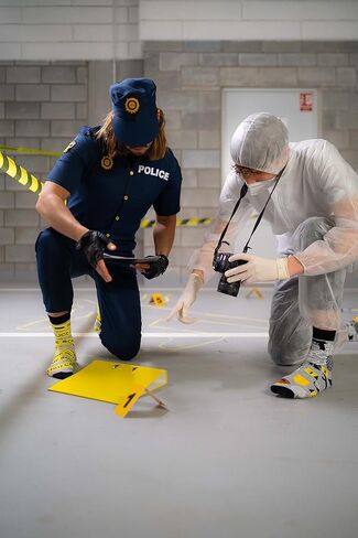 جوارب قوس قزح - جوارب صندوق إسعاف سيارة الشرطة لشاحنة الإطفاء - جوارب قطنية للنساء والرجال - زوجان in Kuwait