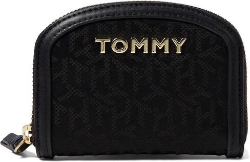 محفظة Tommy Hilfiger Keylee SLG Half Moon جاكار أسود اللون مقاس واحد in Saudi Arabia
