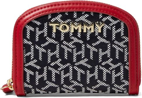 محفظة Tommy Hilfiger Keylee SLG Half Moon جاكار أسود اللون مقاس واحد in Saudi Arabia
