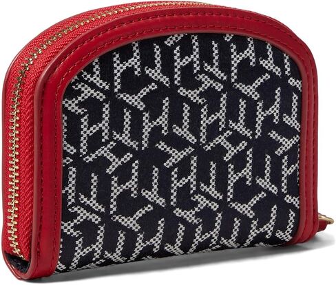محفظة Tommy Hilfiger Keylee SLG Half Moon جاكار أسود اللون مقاس واحد in Saudi Arabia