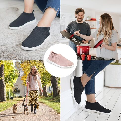 isotoner Zenz Womens Casual Slippers, Lightweight Recycled Sport Knit Summer Slip-Ons in Saudi Arabia