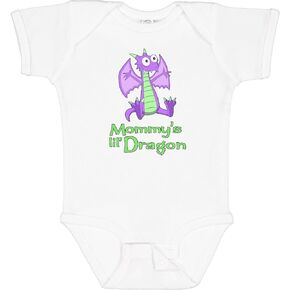 inktastic Mommy's Lil' Dragon Baby Bodysuit