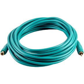 Seismic Audio 25 Foot Green Male Female Audio Extension Cable AV RCA Extender Cord (SA-PGSR25Green)