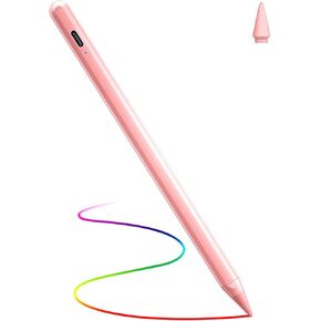 DTTO Stylus Pen for Apple iPad 10th/9th/8th/7th/6th Generation, Pro 11 Inch, Pro 12.9 Inch 6th/5th/4th/3th Gen, Mini 6th/5th Gen, iPad Air 5th/4th/3rd Gen, Palm Rejection, Black