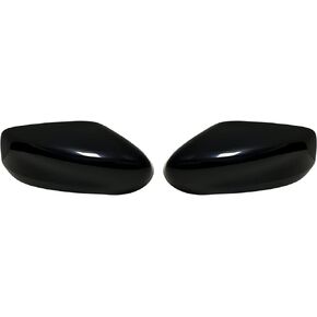 Carbon Fiber Pattern Side Wind Mirror Cover Cap Housing Compatible with Nissan Altima 2013-2018 Without Turn Signal Light