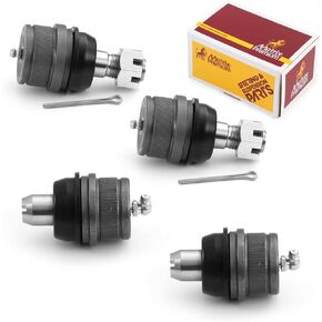 Metrix Premium 4PCS Upper and Lower Ball Joint Kit Fits K8431T, K8432T 1987-1996 Ford F-150 RWD