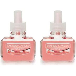 Yankee Candle 2 Pack of White Strawberry Bellini ScentPlug Refill 0.6 Oz.