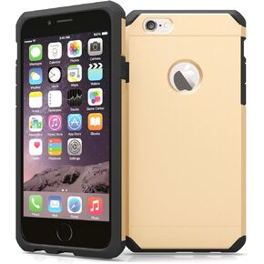 ImpactStrong for iPhone 6 / iPhone 6s Case Heavy Duty Dual Layer Protection Cover (Gun Metal)