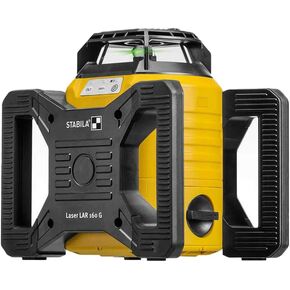 Stabila Lar 160 G Green Rotation Self-Leveling Laser Set With Tripod & Grade Rod