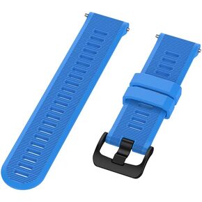 Quick Release Band Compatible with Garmin Forerunner 955 (Solar)/965 and Approach S62/S70 and Approach S62/S70 Replacement WatchBand Also for 945 LTE/745- Silicone Strap