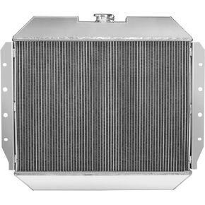 BDFHYK 3ROW-44MM CU433 Aluminum Radiator Compatible with for Ford 1968-1979 Bronco/1968-1979 F-100/1975-1979 F-150/1968-1979 F-250/1975-1979 F-350/1976 F-500