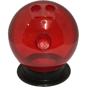 Bowling Ball Coin Bank with Stand (Blue)