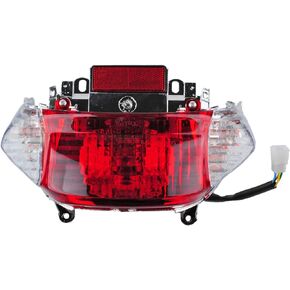 Poweka New Chinese Gy6 50cc 125cc 150cc Scooter Moped Rear Tail Light Assembly Taillight