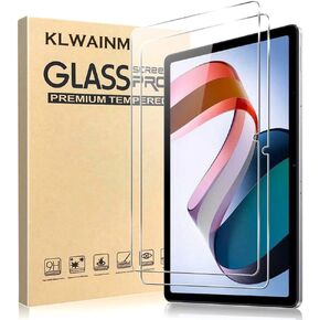 [عبوة من قطعتين] واقي شاشة من الزجاج المقسى للكمبيوتر اللوحي Xiaomi Redmi Pad 2022 مقاس 10.61 بوصة مع طبقة حماية شفافة خالية من الفقاعات 2.5D 9H مضادة للخدش وشفافة عالية الدقة in Kuwait
