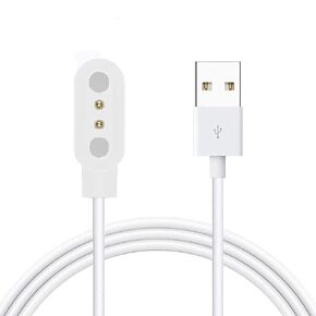 Compatible with LIGE K57 Smartwatch Charger, Magnetic USB Charging Cable Replacement Charger Cable Compatible with KACLUT K57/LIGE K57/EIGIIS K57/ESFOE K57 Smart Watches (Black+Black)