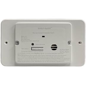 Mti Industries 62-542-MARINE-WH Marine Carbon Monoxide Alarm - 62 Series, Flush Mount, White